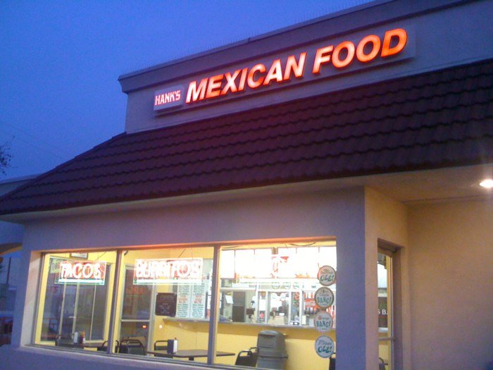 Hank’s Mexican Food